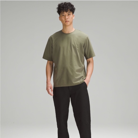 lululemon athletica Other - Lululemon Pique Oversized-Fit T-Shirt - Medium Olive